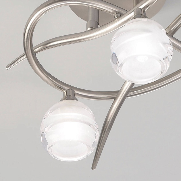 Потолочная люстра Mantra Loop Satin Nickel 1814 Фото № 3