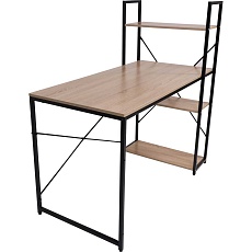 Письменный стол AksHome Onyx светлый дуб, лдсп, длина 120 см 80047 5