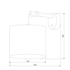 Бра TK Lighting 6552 Albero White 1