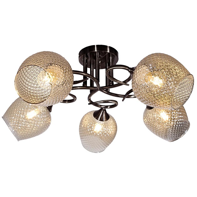 Потолочная люстра IMEX MD.3476-5-S BK Фото № 