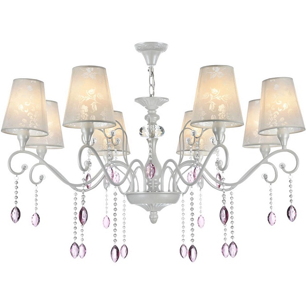 Подвесная люстра Freya Adelaide FR2306-PL-08-W изображение 7 Подвесная люстра Freya Adelaide FR2306-PL-08-W Фото № 7