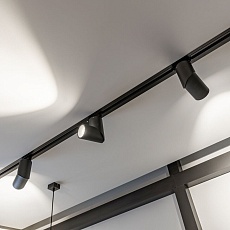 Шинопровод однофазные встраиваемый Elektrostandard Track Rail BK Recessed 85082/00 a057091 2