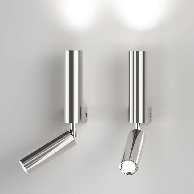 Светодиодный спот Eurosvet Pitch 40020/1 Led хром изображение 5 Светодиодный спот Eurosvet Pitch 40020/1 Led хром Фото № 5