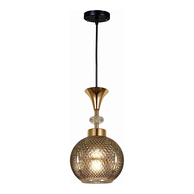 Подвесной светильник Reluce 02001-0.9-01 Smoke Фото № 