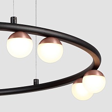 Подвесная светодиодная люстра Favourite Knopp 4320-10P 2