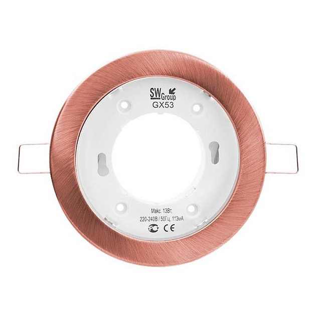 Встраиваемый светильник SWG GX53-H4-BC 002300 изображение Встраиваемый светильник SWG GX53-H4-BC 002300 Фото №