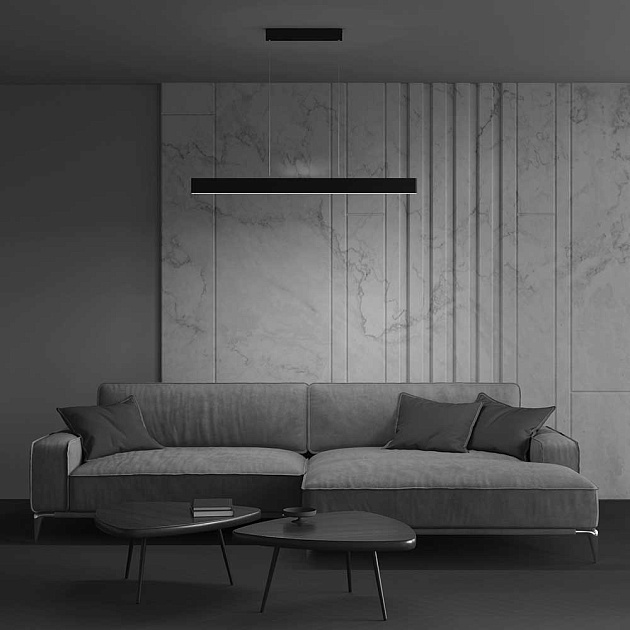 Подвесной светодиодный светильник Maytoni Step P010PL-L30B изображение 4 Подвесной светодиодный светильник Maytoni Step P010PL-L30B Фото № 4