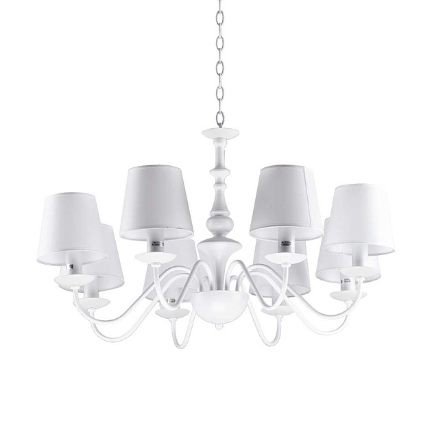 Подвесная люстра ЭкономСвет 25076/8WT WT изображение Подвесная люстра ЭкономСвет 25076/8WT WT Фото №