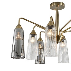 Потолочная люстра Indigo Campana 13028/8R Brass V000510 1