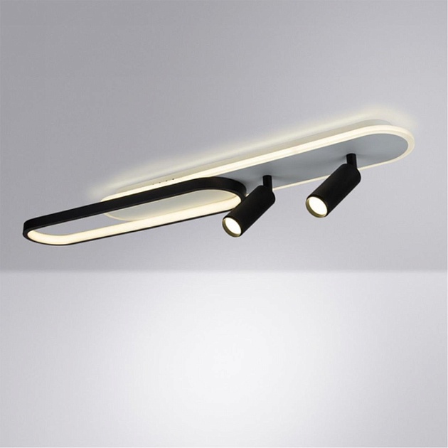 Потолочный светодиодный светильник Arte Lamp Lucas A2600PL-32BK Фото № 4