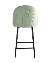 Полубарный стул Stool Group Логан велюр фисташковый AV 413-B18-08(PP) 4