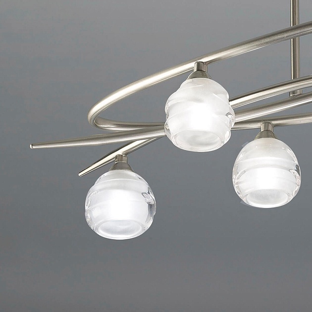 Подвесная люстра Mantra Loop Satin Nickel 1811 Фото № 3