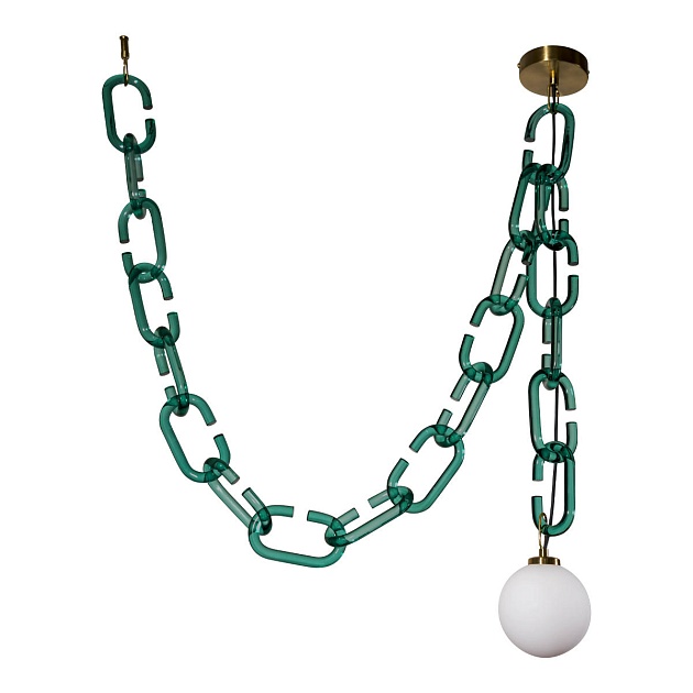 Подвесной светильник Loft IT Chain 10128C Green Фото № 
