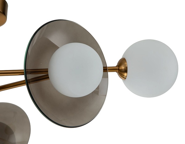 Потолочная люстра Indigo Jazz 11020/8C Brass V000164 изображение 3 Потолочная люстра Indigo Jazz 11020/8C Brass V000164 Фото № 3