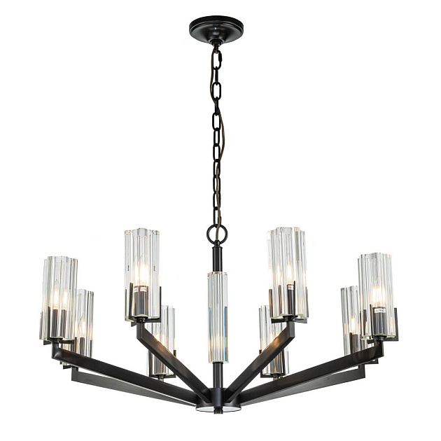 Подвесная люстра Belfast Malone 6035-8 BL CL изображение Подвесная люстра Belfast Malone 6035-8 BL CL Фото №