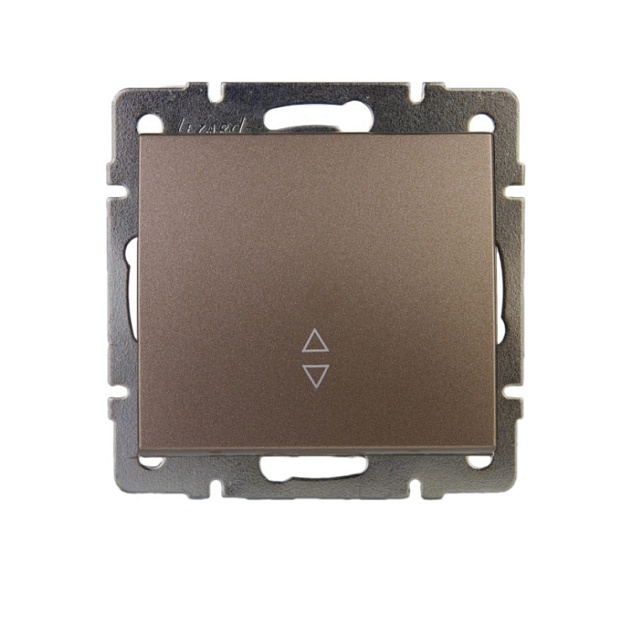 Выключатель проходной Lezard Rain бронза 703-3188-105 изображение Выключатель проходной Lezard Rain бронза 703-3188-105 Фото №
