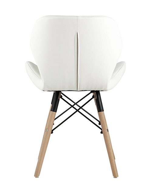 Кухонный стул Stool Group Бон экокожа белый DC-19122601 white изображение 4 Кухонный стул Stool Group Бон экокожа белый DC-19122601 white Фото № 4