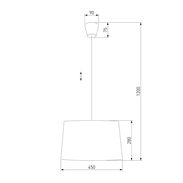 Подвесной светильник TK Lighting 1885 Maja Black Фото № 3