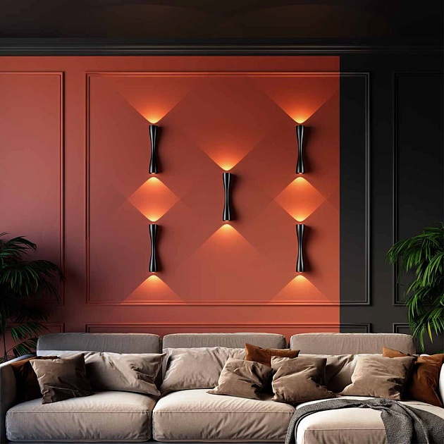 Настенный светодиодный светильник Odeon Light Hightech Anika 4291/10WL изображение 4 Настенный светодиодный светильник Odeon Light Hightech Anika 4291/10WL Фото № 4