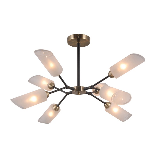 Потолочная люстра Gerhort G31115/8AB+BK WT Фото № 2