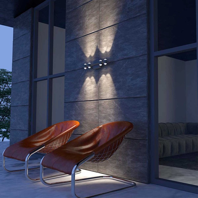 Уличный настенный светодиодный светильник Novotech Street Calle 358572 изображение 4 Уличный настенный светодиодный светильник Novotech Street Calle 358572 Фото № 4