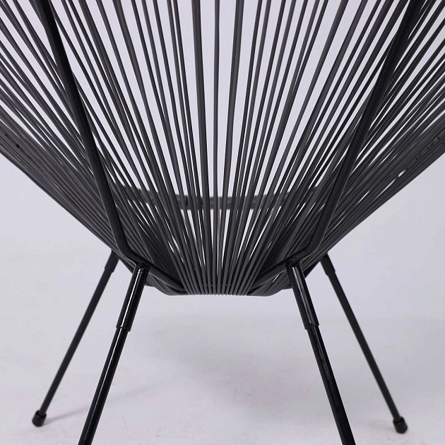 Садовое кресло AksHome Rimini иск. ротанг, серый 95475 Фото № 4