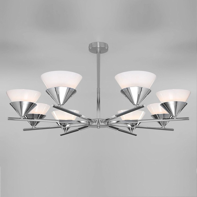 Потолочная люстра Eurosvet Rylee 70138/8 хром Фото № 