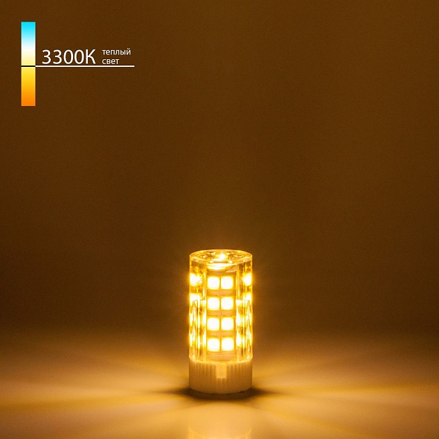 Лампа светодиодная Elektrostandard G4 7W 3300K прозрачная a049585 изображение 2 Лампа светодиодная Elektrostandard G4 7W 3300K прозрачная a049585 Фото № 2