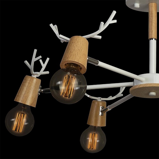 Потолочная люстра Loft IT Sven 10024/6 White изображение 2 Потолочная люстра Loft IT Sven 10024/6 White Фото № 2