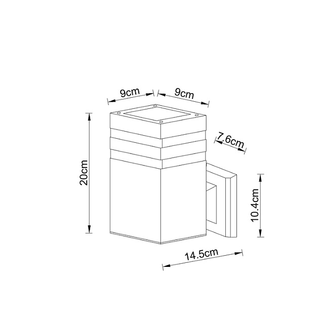 Уличный настенный светильник Arte Lamp Heather A4413AL-1BK изображение 2 Уличный настенный светильник Arte Lamp Heather A4413AL-1BK Фото № 2