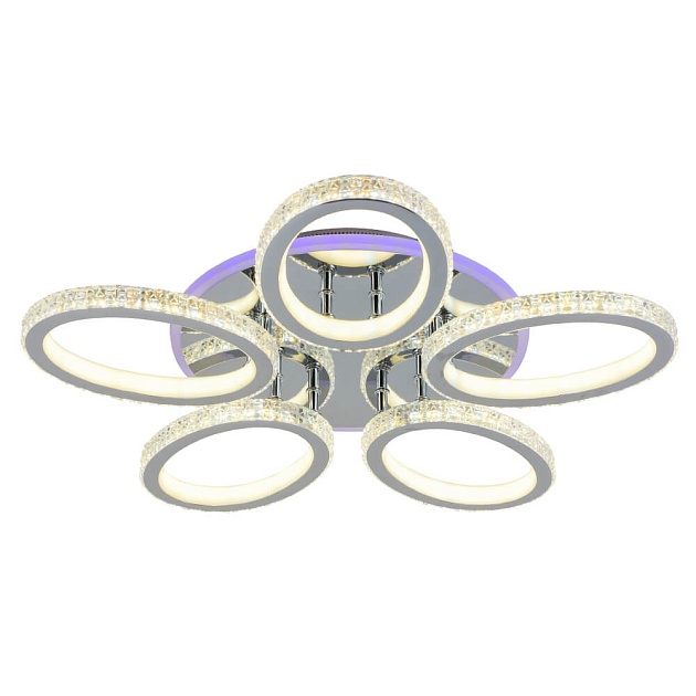 Потолочная светодиодная люстра Profit Light 8033/5 CHR Фото № 3