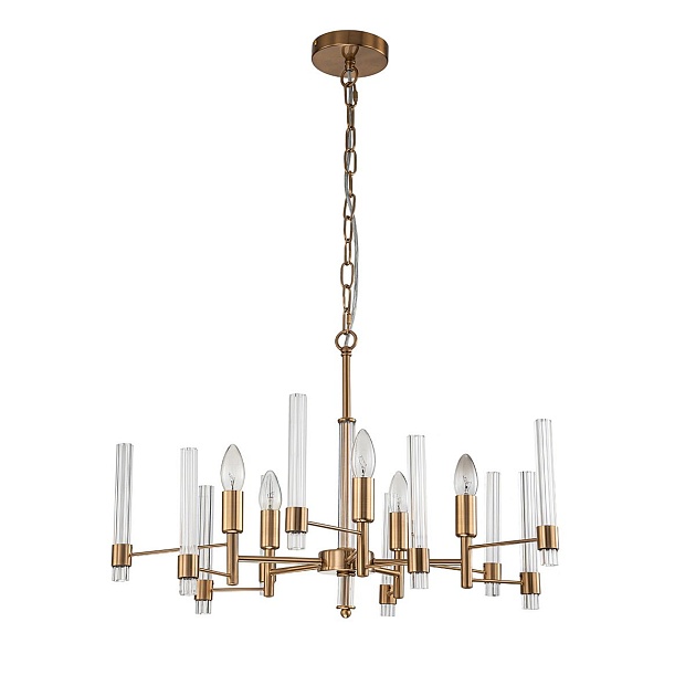 Подвесная люстра Indigo Favara 11040/5P Brass V000460 изображение 4 Подвесная люстра Indigo Favara 11040/5P Brass V000460 Фото № 4