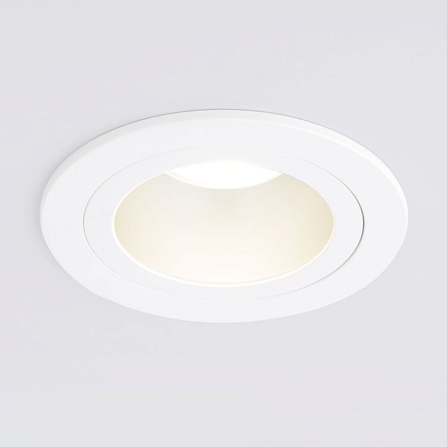 Встраиваемый светильник Elektrostandard 122 MR16 серебро/белый a053353 Фото № 5