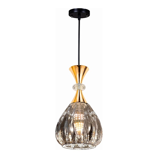 Подвесной светильник Reluce 09015-0.9-01 Smoke Фото № 