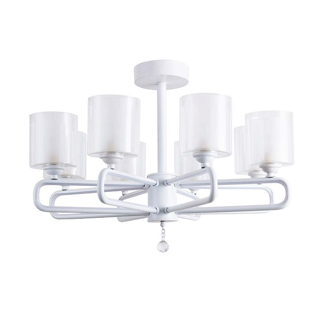 Потолочная люстра ЭкономСвет 10206/8WT WT изображение Потолочная люстра ЭкономСвет 10206/8WT WT Фото №