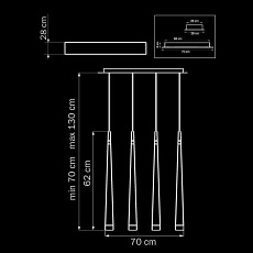 Подвесная люстра Lightstar Meta Duovo 807066 1