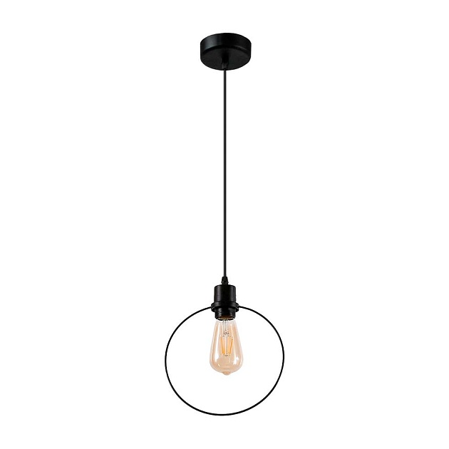 Подвесной светильник ЭкономСвет 18302L/1BK изображение Подвесной светильник ЭкономСвет 18302L/1BK Фото №