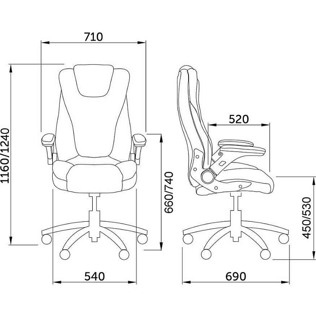 Кресло руководителя AksHome Aurora коричневый, экокожа 65480 изображение 2 Кресло руководителя AksHome Aurora коричневый, экокожа 65480 Фото № 2
