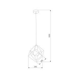 Подвесной светильник TK Lighting 192 Alambre 1