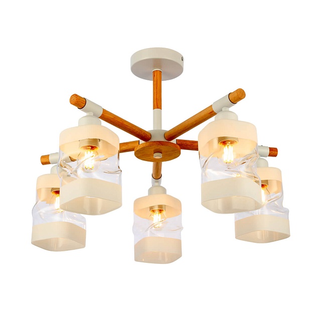 Потолочная люстра Evoluce Abiritto SLE114502-05 изображение 3 Потолочная люстра Evoluce Abiritto SLE114502-05 Фото № 3