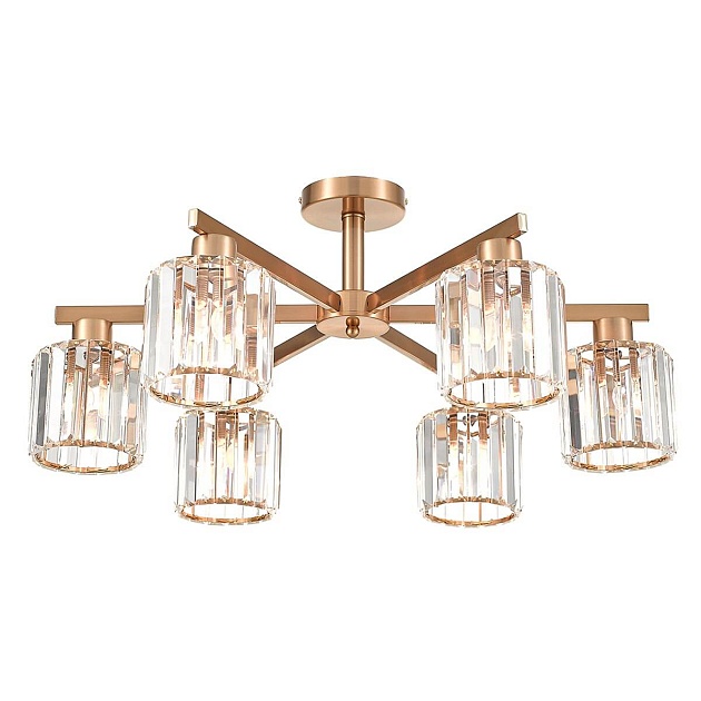 Потолочная люстра Escada Adorn 692/6P Сopper изображение 4 Потолочная люстра Escada Adorn 692/6P Сopper Фото № 4