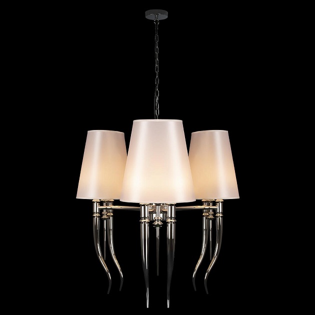 Подвесная люстра Loft IT Brunilde 10207/6 Chrome изображение 2 Подвесная люстра Loft IT Brunilde 10207/6 Chrome Фото № 2