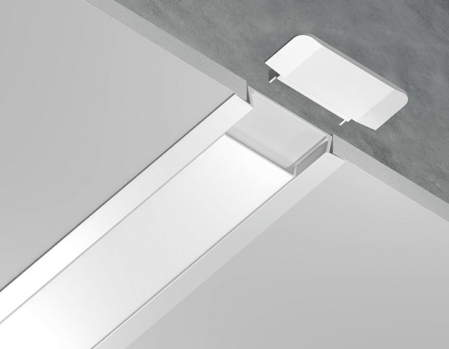 Встраиваемый профиль с рассеивателем Ambrella Illumination GP1100WH Фото № 3