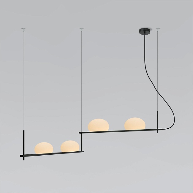 Подвесной светильник Eurosvet Stair 70145/4 черный Фото № 