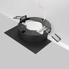 Встраиваемый светильник Maytoni Hoop DL086-GX53-SQ-BG 1