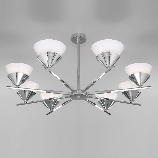 Потолочная люстра Eurosvet Rylee 70138/8 хром Фото № 5