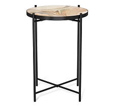 Журнальный стол Sheffilton SHT-CT8-3 дымчатый топаз/черный муар 5093730102 1