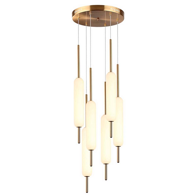 Подвесной светодиодный светильник Odeon Light Pendant Reeds 4794/72L изображение Подвесной светодиодный светильник Odeon Light Pendant Reeds 4794/72L Фото №