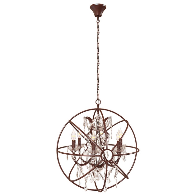 Подвесная люстра Loft IT Foucaults Orb Crystal Loft1897/6 Фото № 