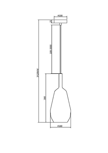 Подвесной светильник Maytoni Duality MOD271PL-01B7 изображение 2 Подвесной светильник Maytoni Duality MOD271PL-01B7 Фото № 2